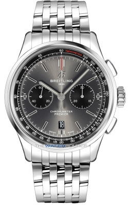Buy this new Breitling Premier B01 Chronograph 42 ab0118221b1a1 mens watch for the discount price of £6,688.00. UK Retailer.